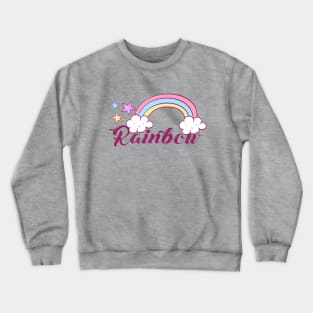 Rainbow Crewneck Sweatshirt